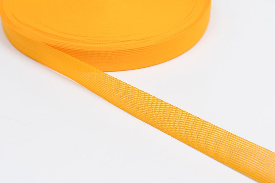 Тасьма 23 мм в'язана оранжевий