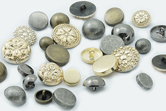 Ґудзики металеві і металізовані