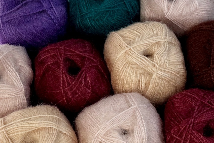 Пряжа (мохер)